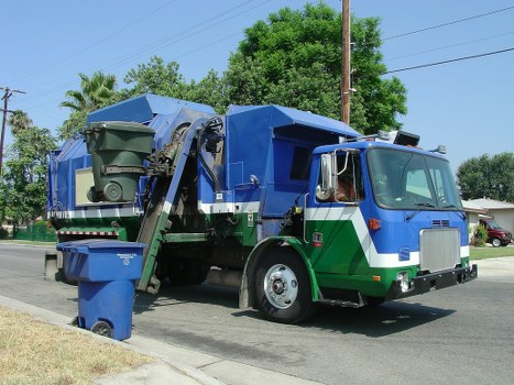 Community members participating in recycling programs